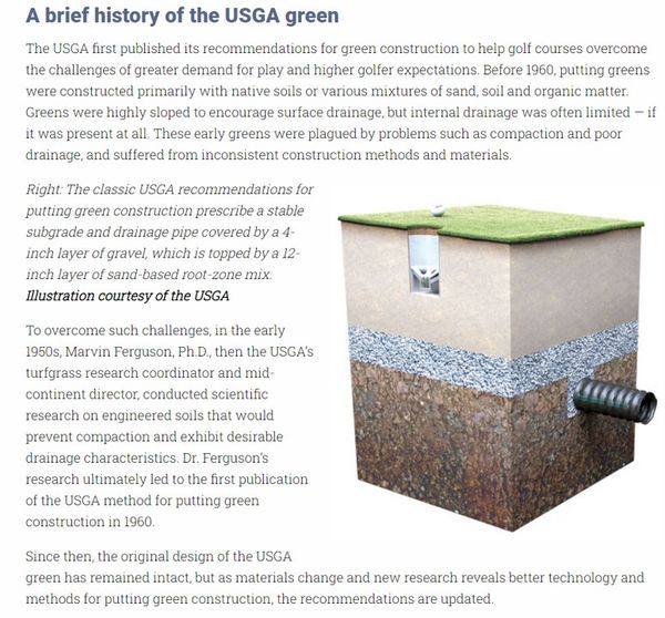 Dr. Marvin Ferguson - USGA Putting Green Construction Method