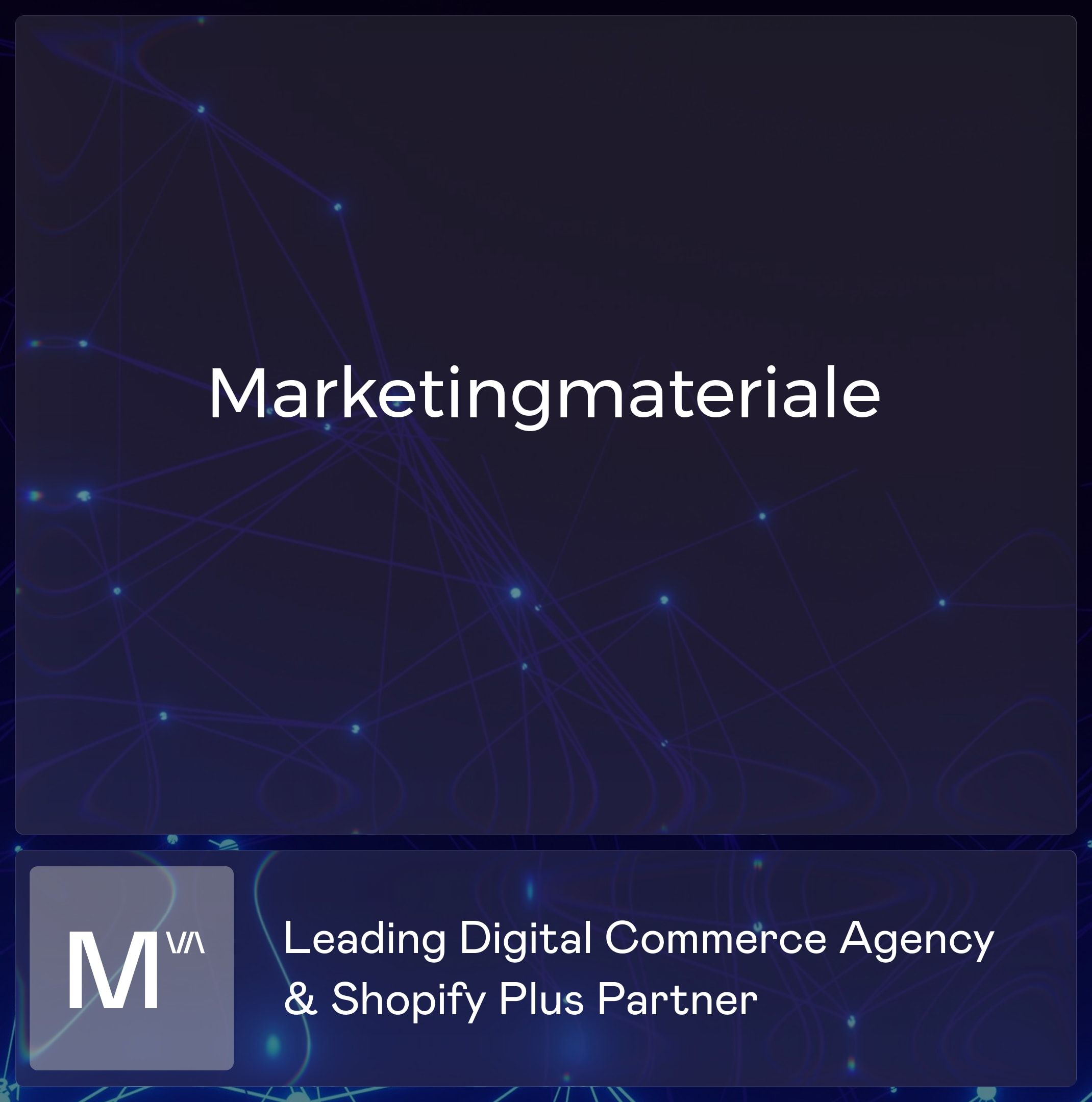 Marketingmateriale mercive