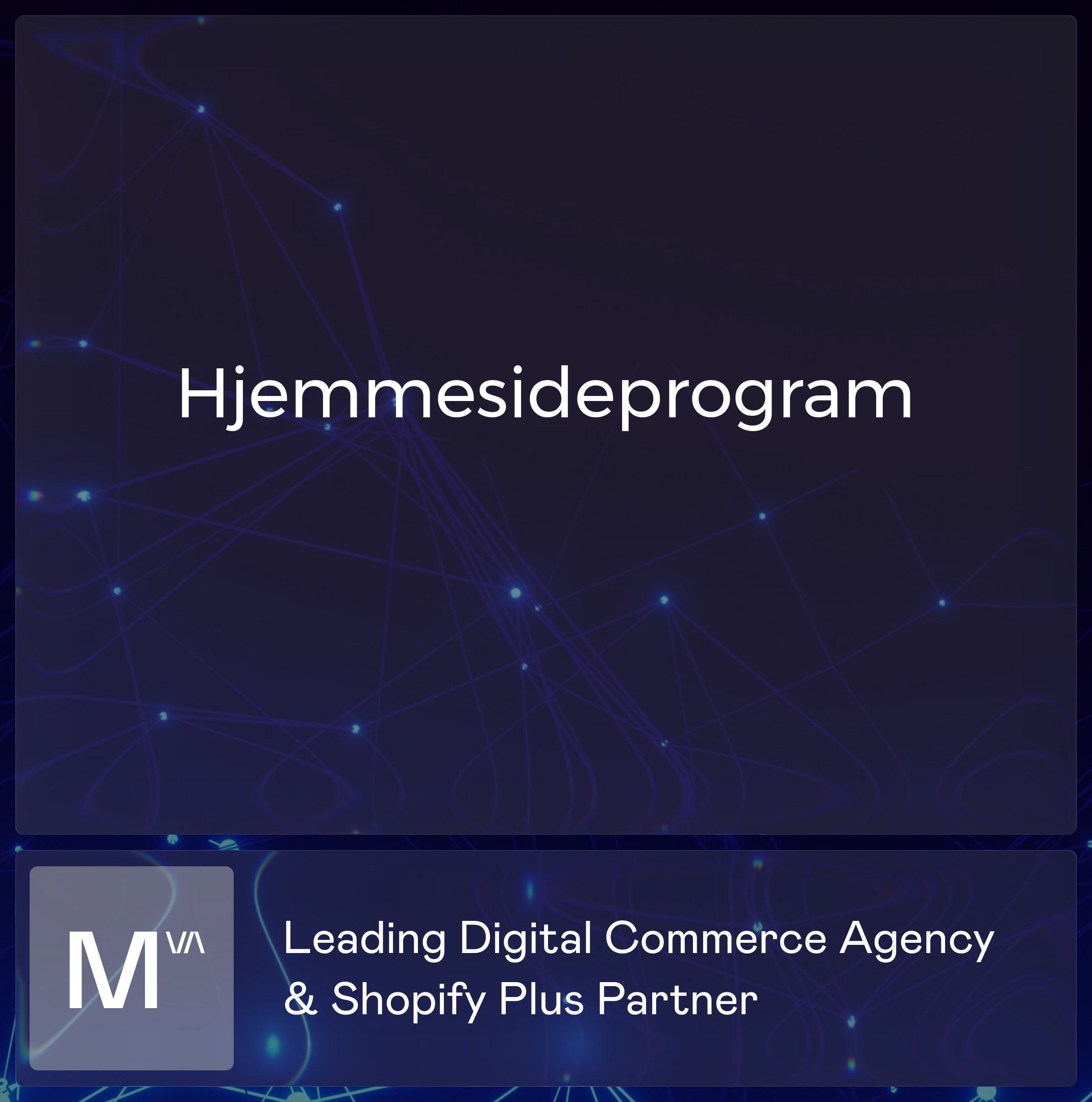 Hjemmesideprogram mercive