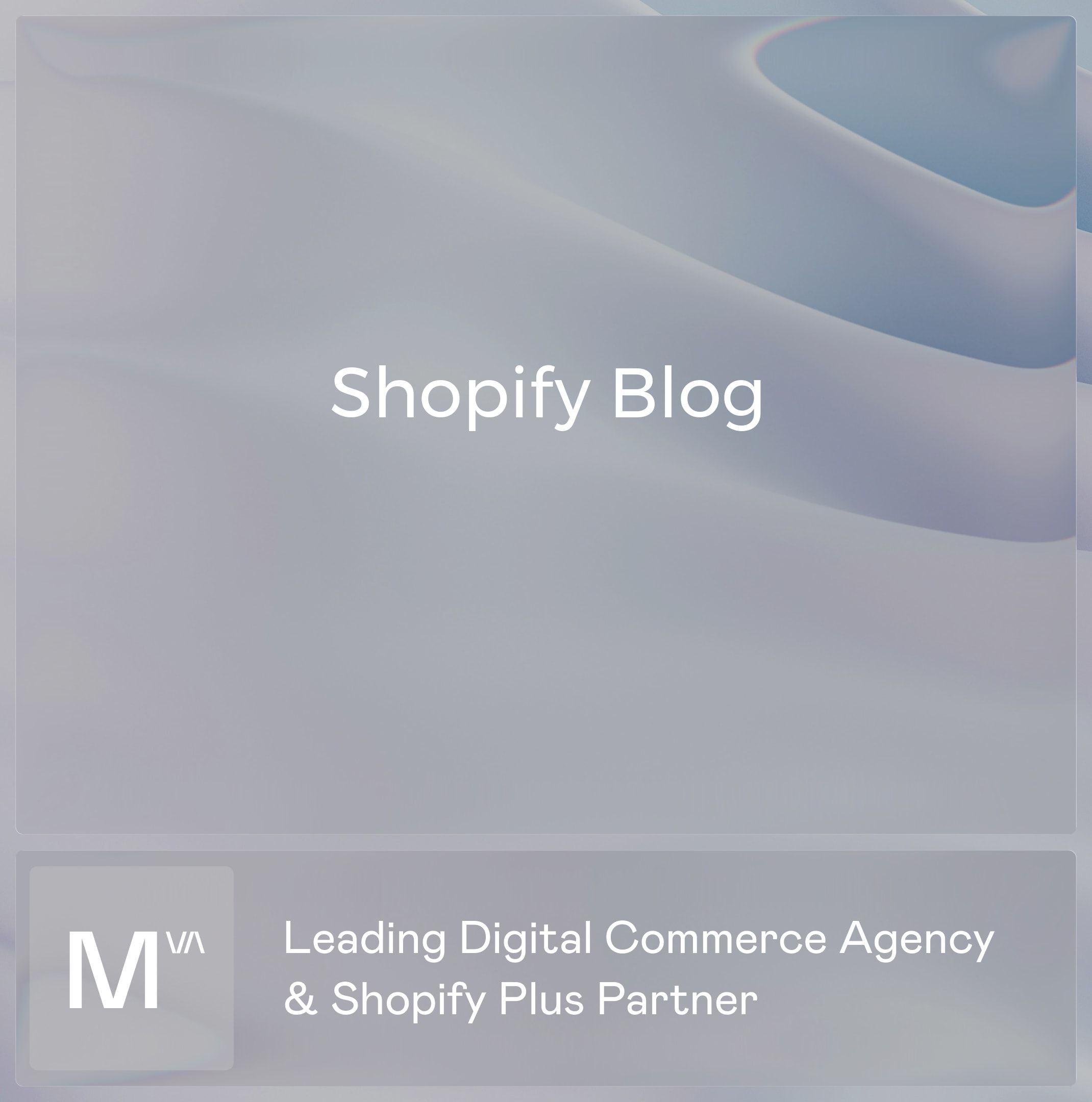 Shopify blog fra Mercive
