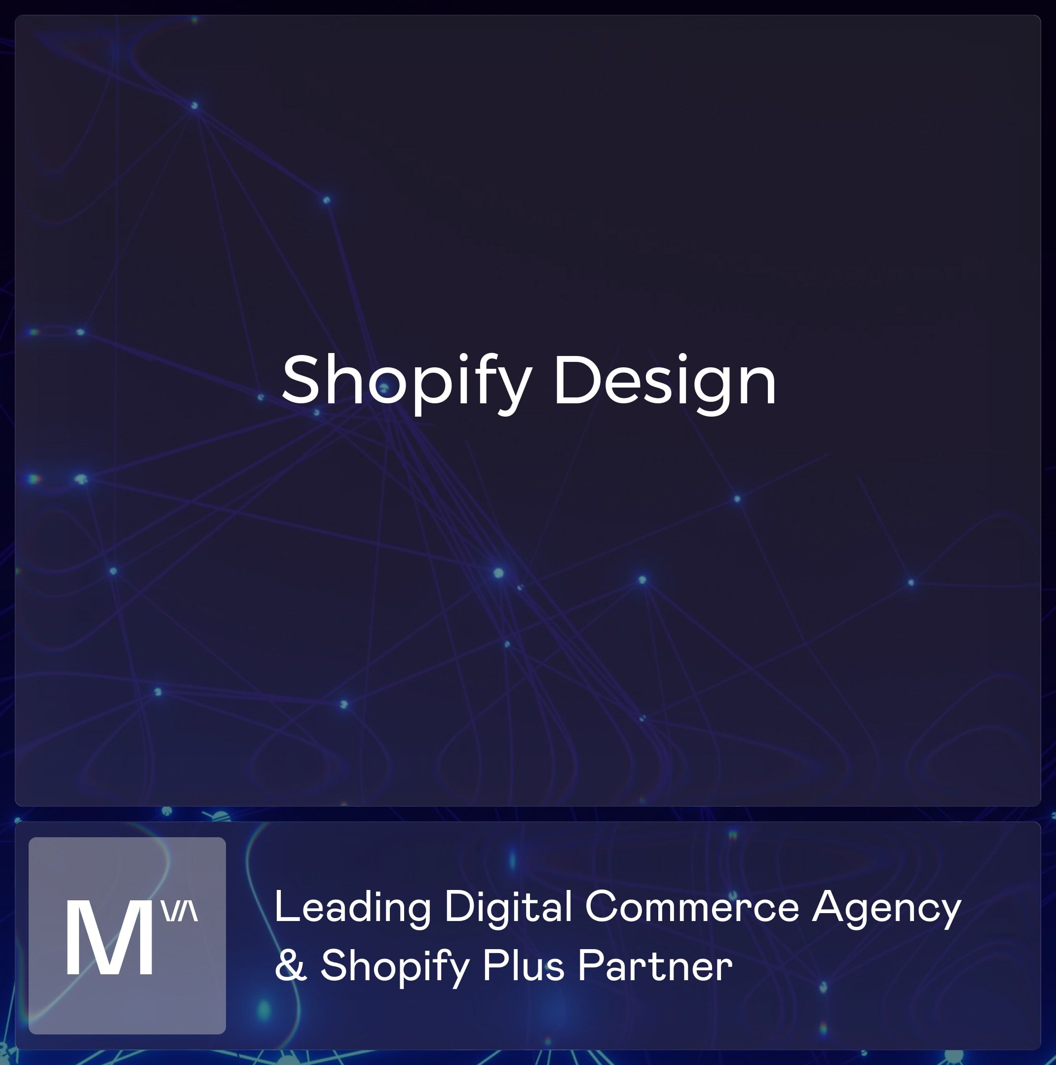 Shopify design (Mercive)