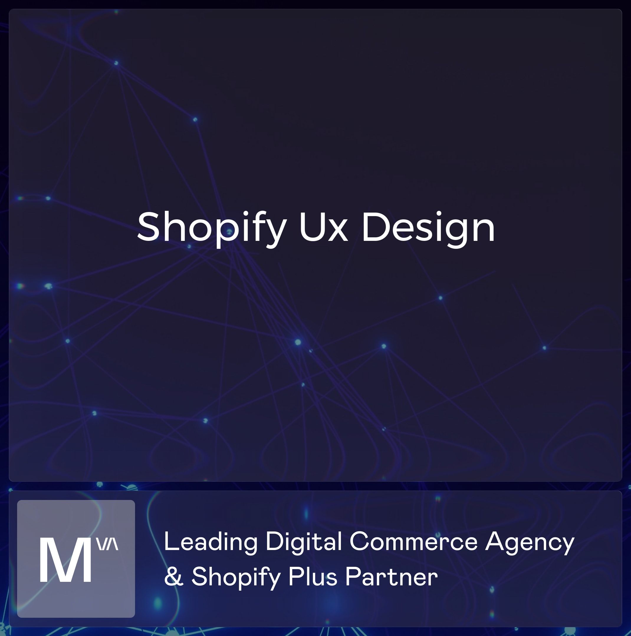 Shopify ux design mercive
