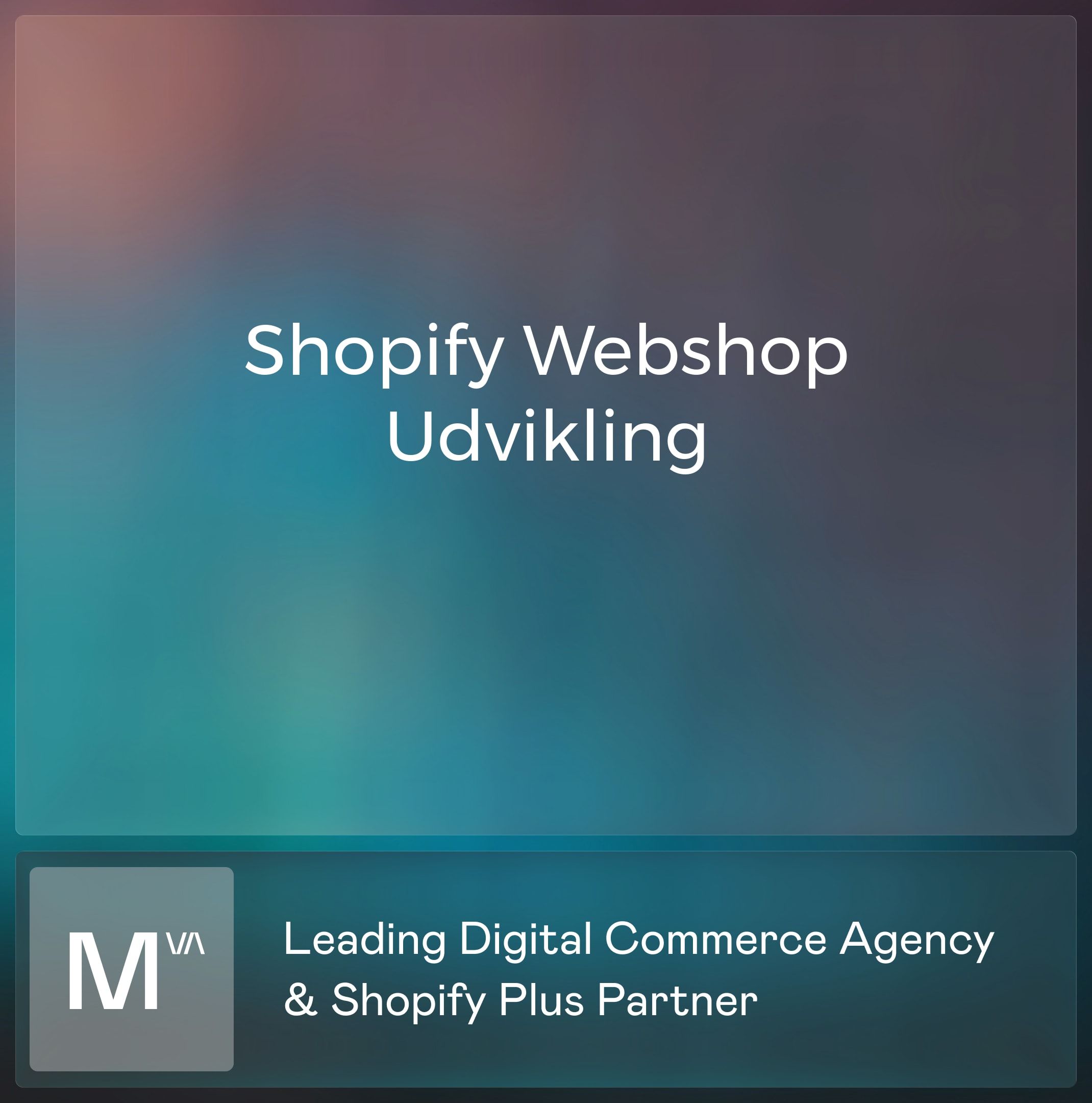 Shopify webshop udvikling hos Mercive