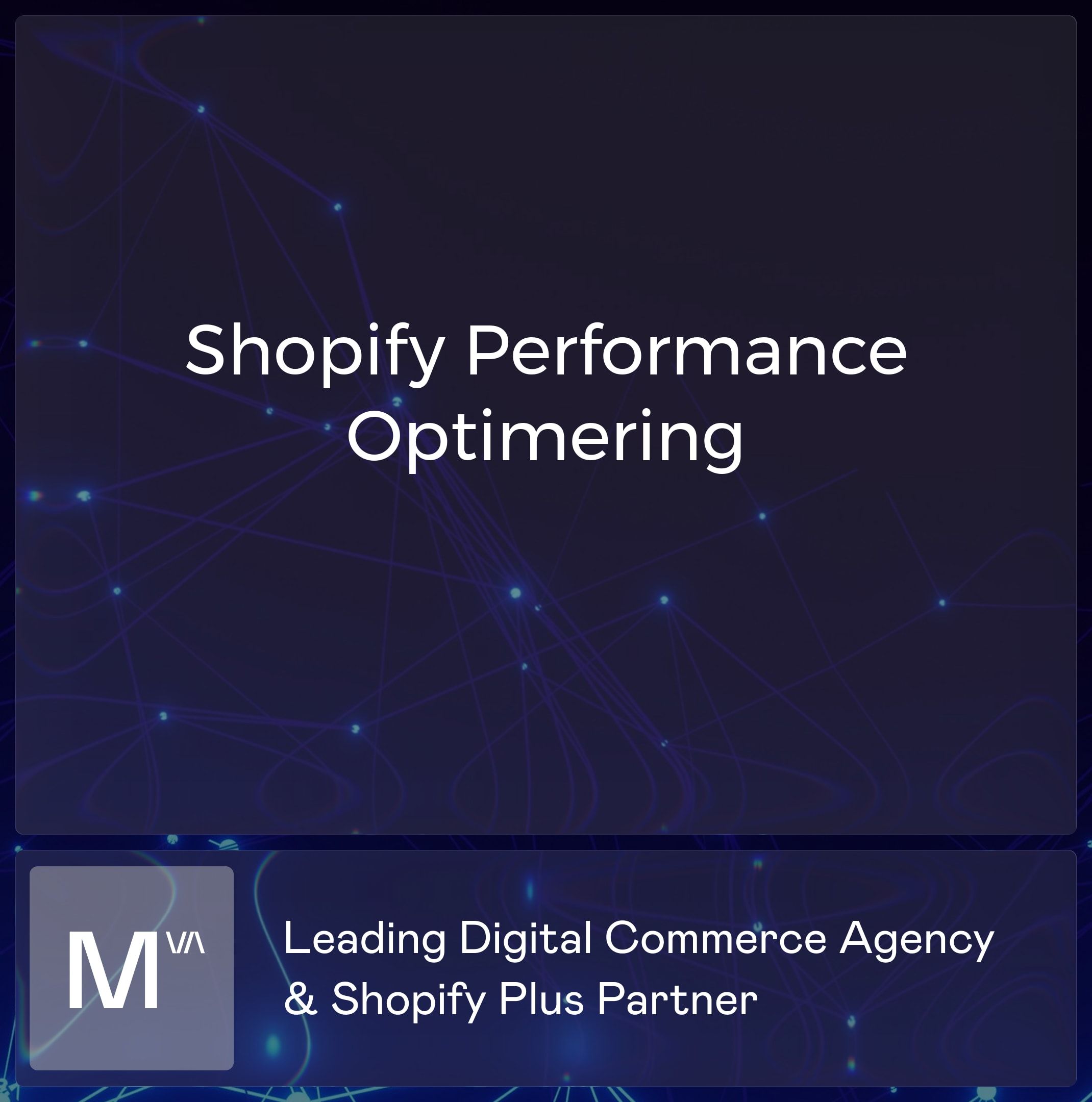 Shopify performance optimering hos Mercive