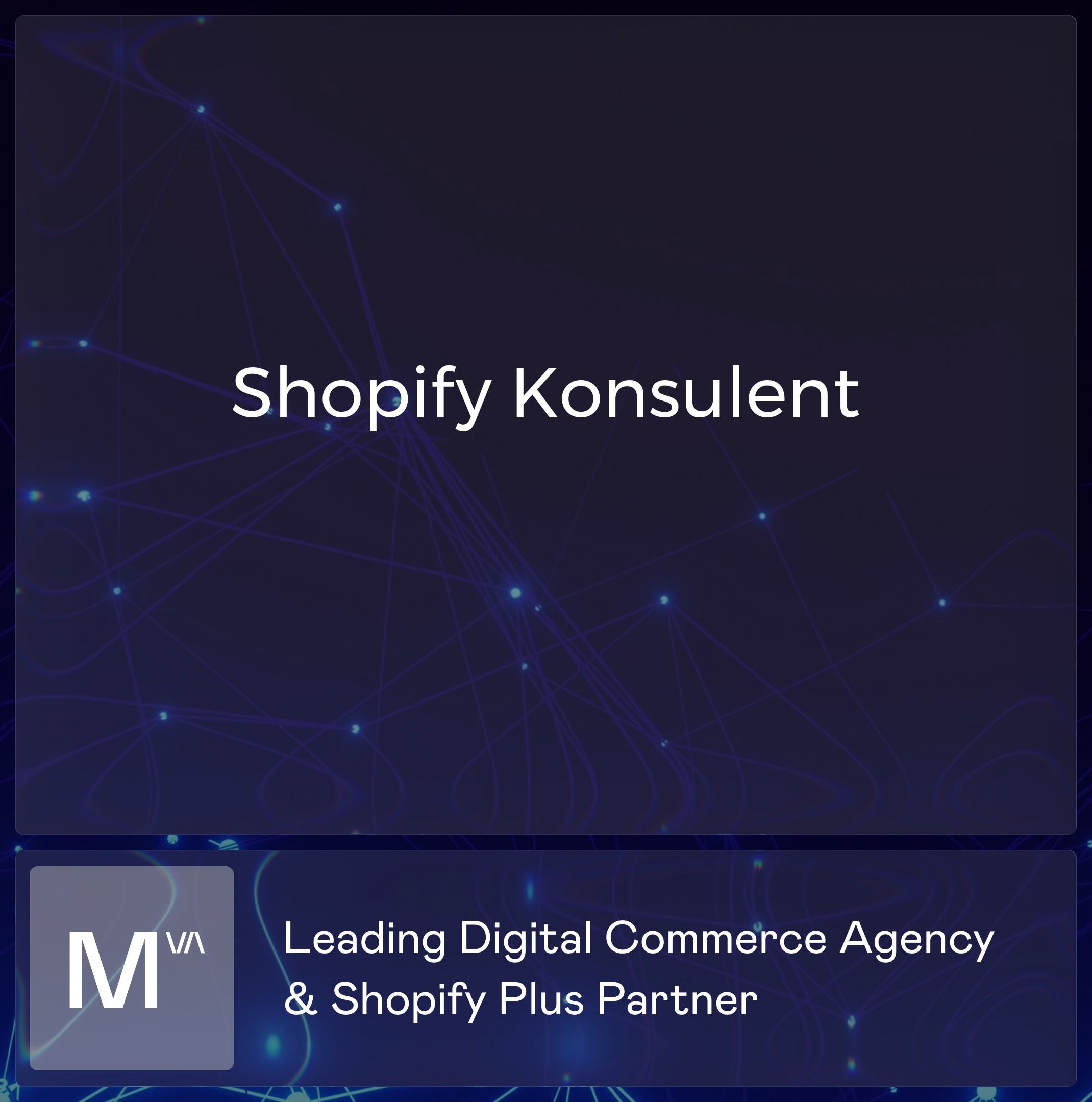 Shopify konsulent fra Mercive