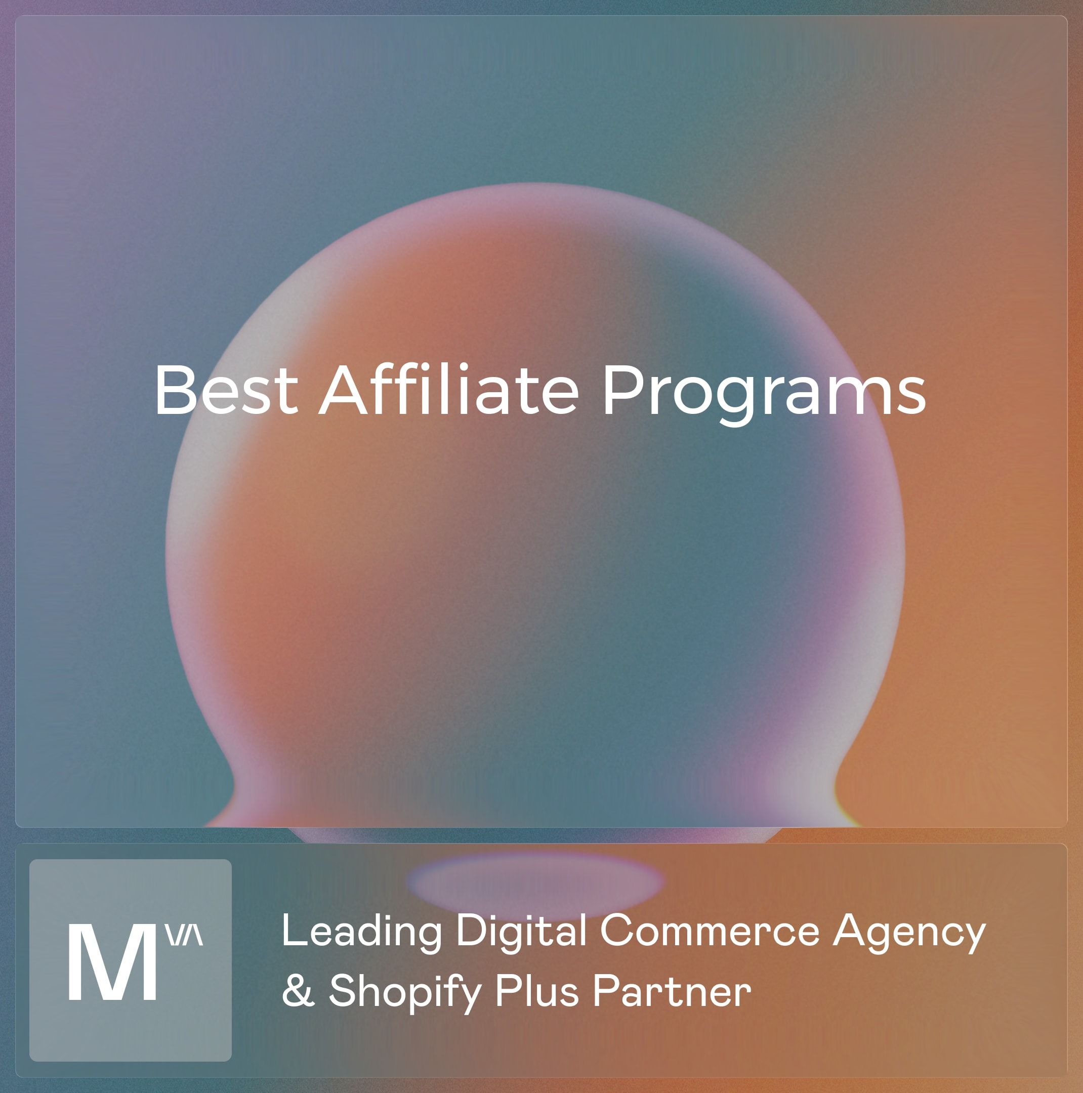 Best affiliate programs