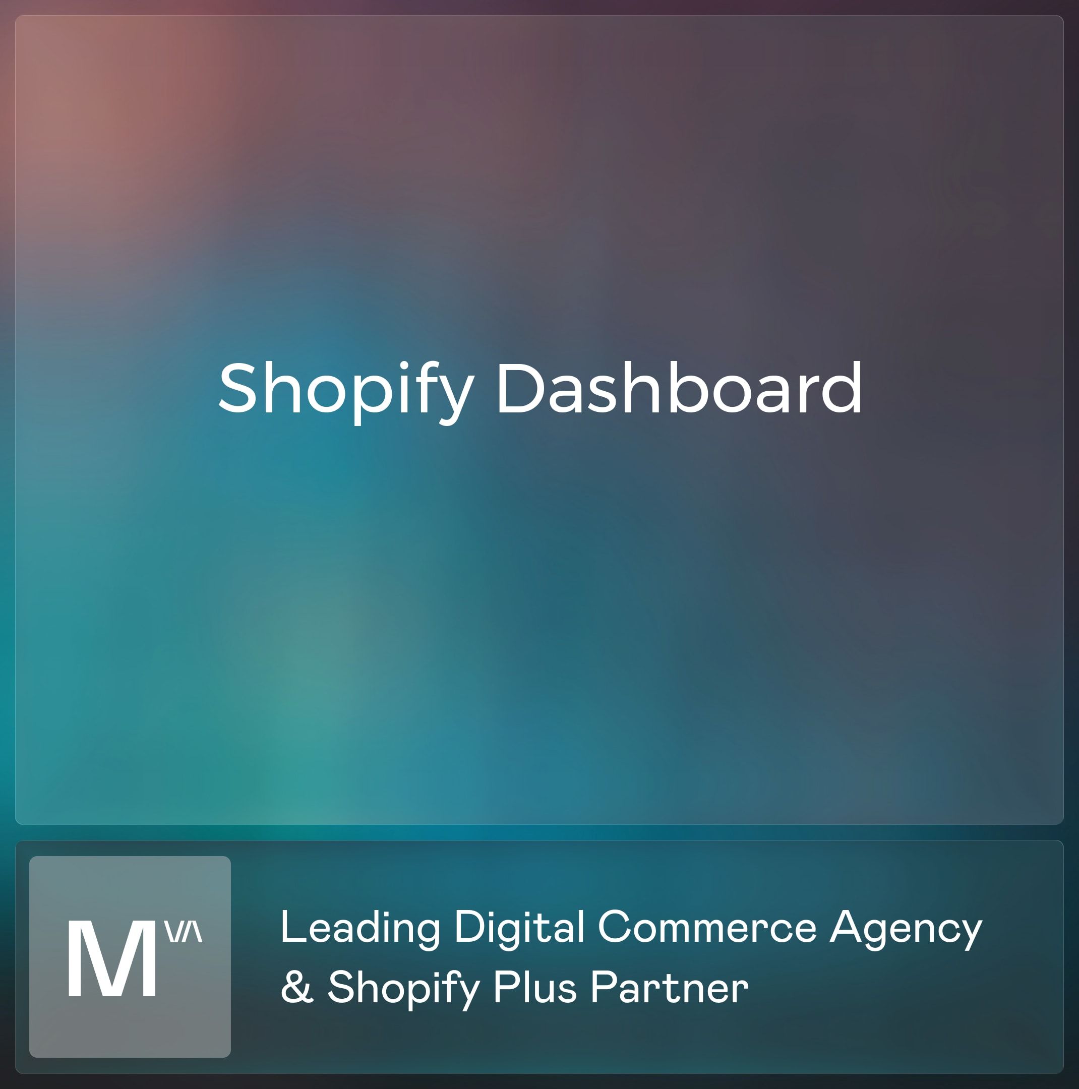 Shopify dashboard hos Mercive