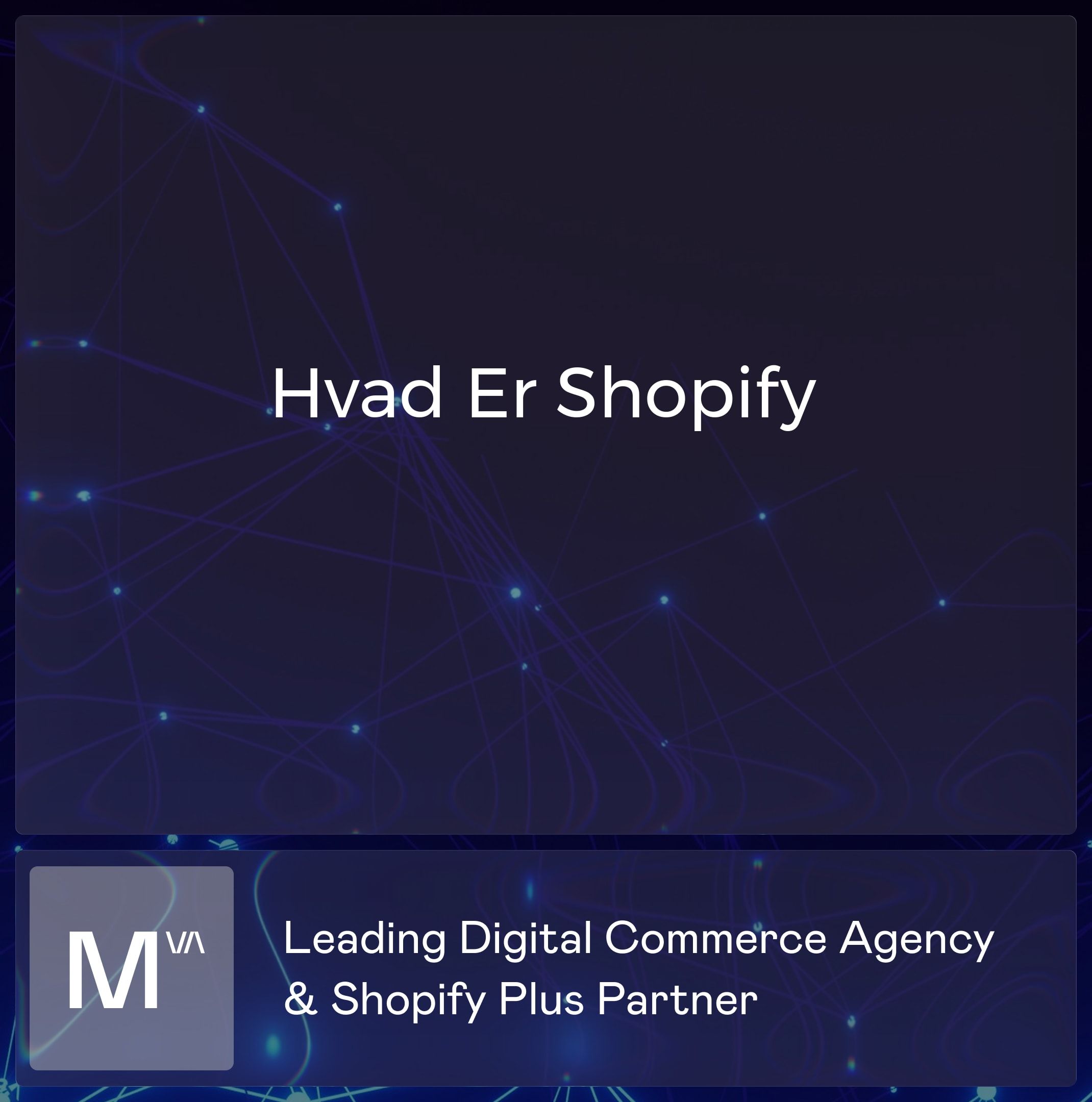 Illustration til artiklen om, hvad Shopify er, og hvordan du kommer i gang.