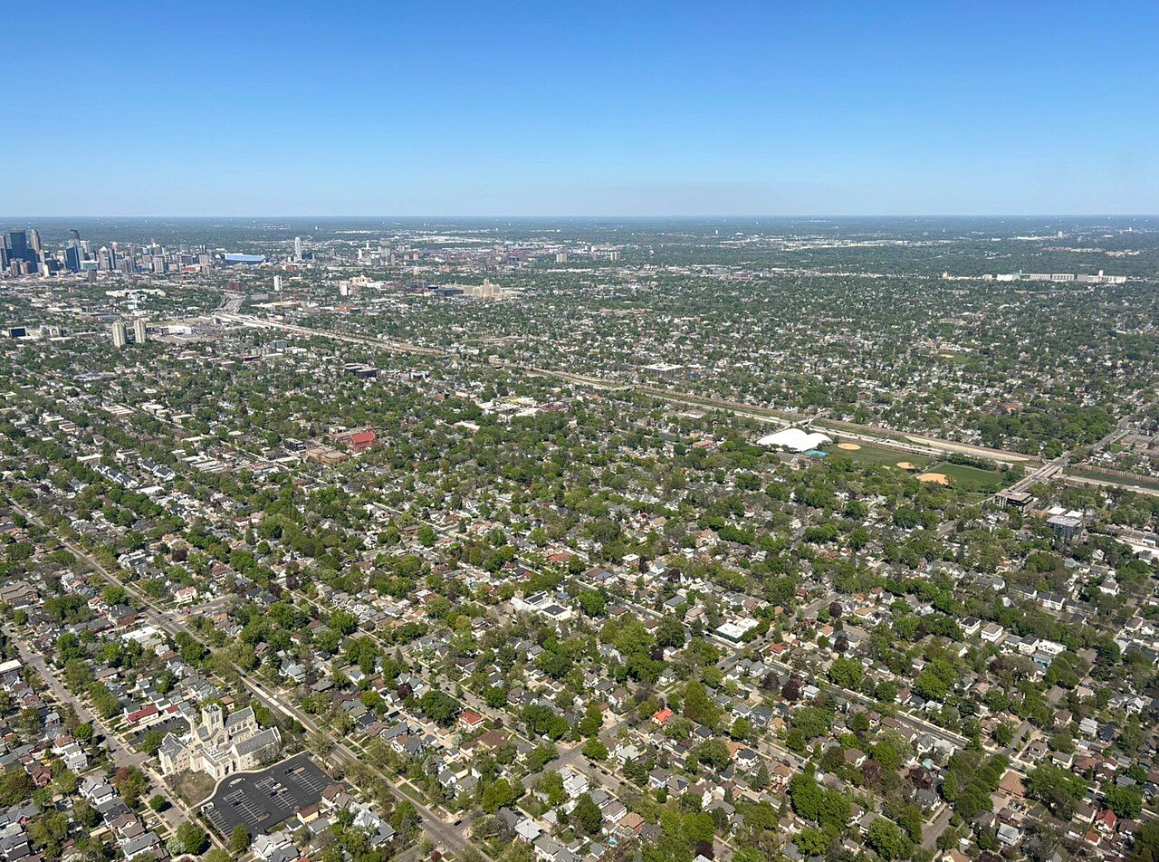 Aerial Image of Minneapolis
