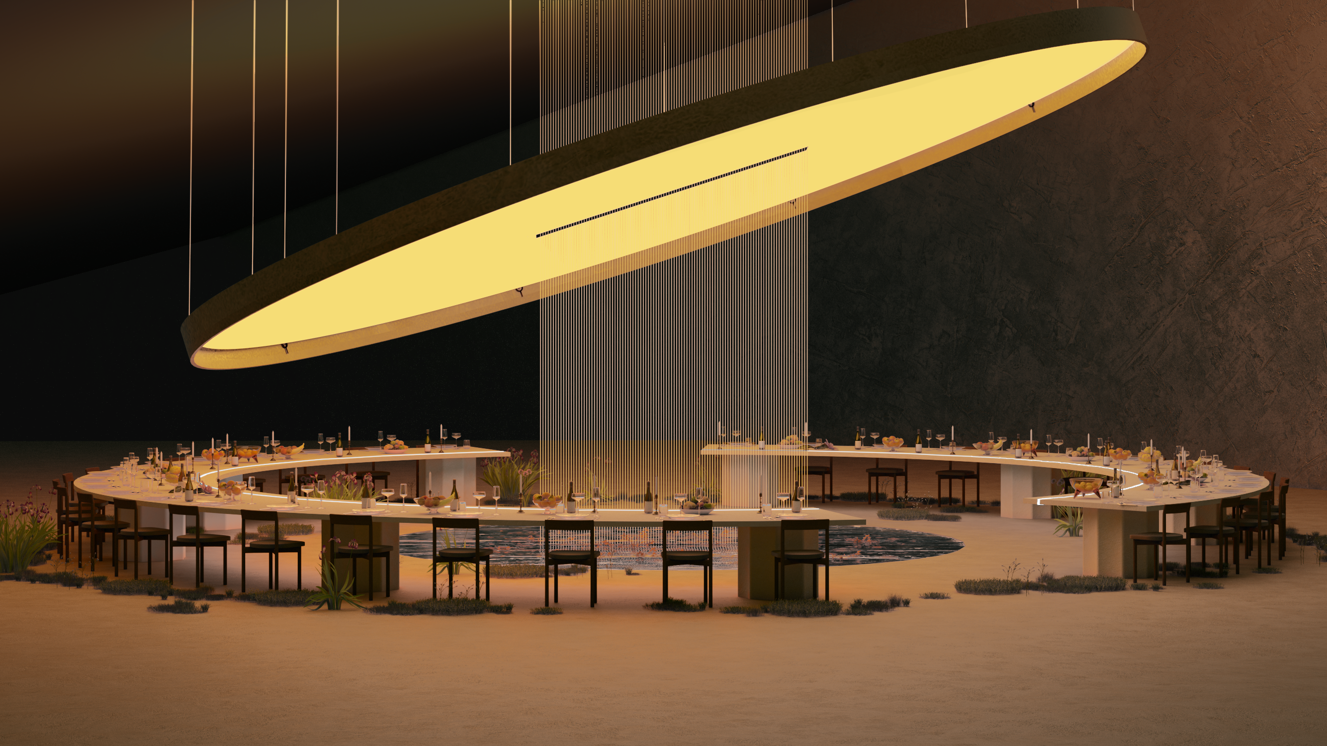 set design diner