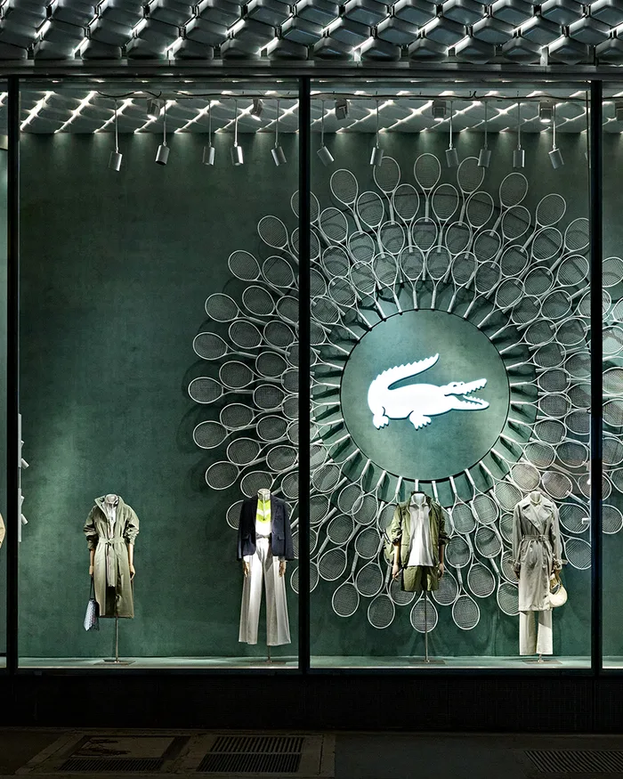 Architecture commerciale – Lacoste, design intérieur & vitrine