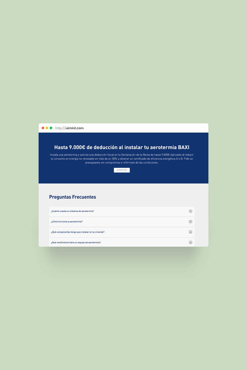 FAQS Page