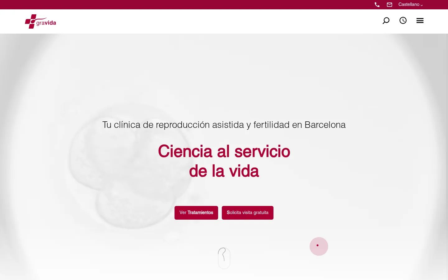 Gravida homepage
