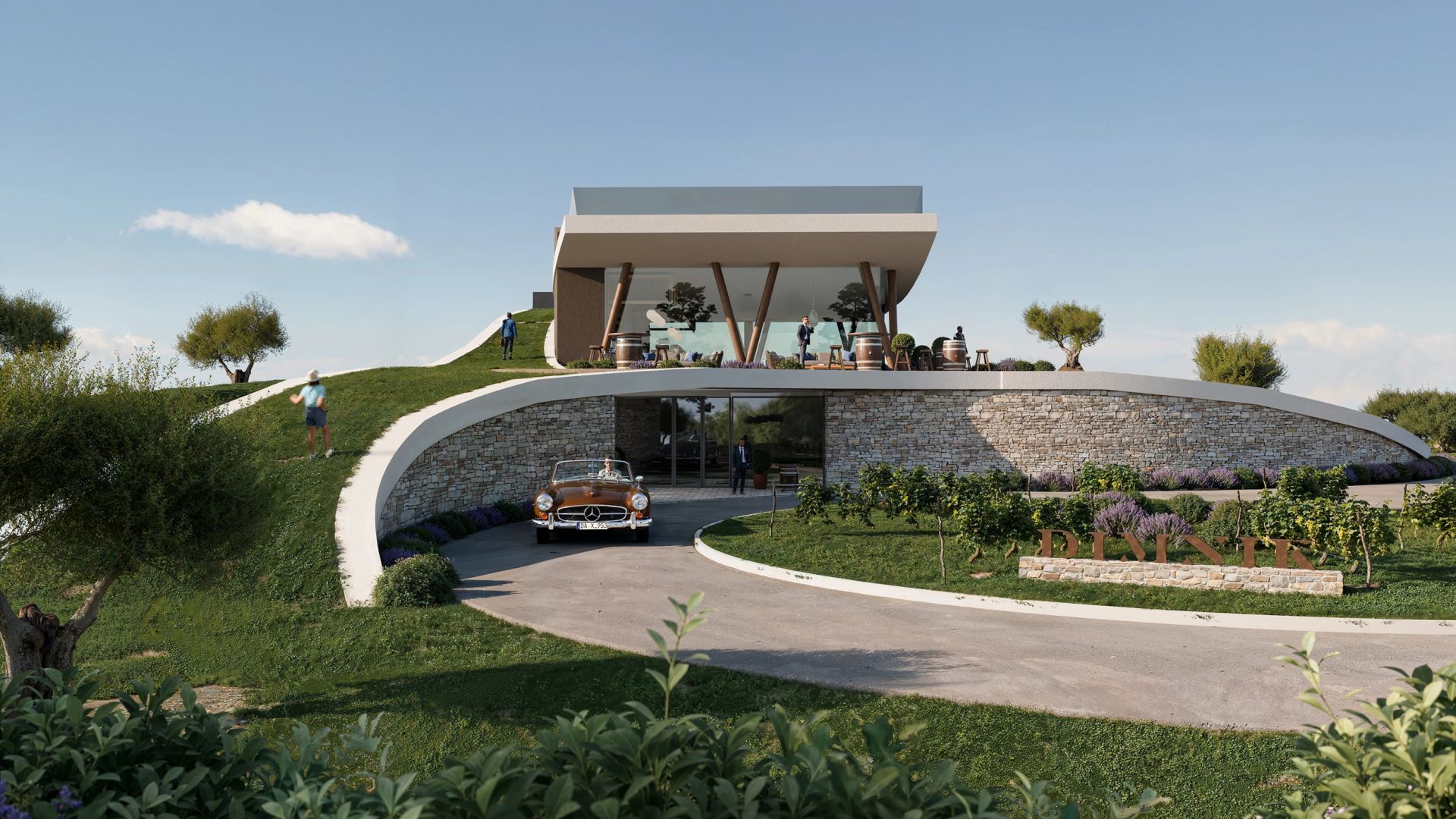 Vinarija Dimnik u Zambratiji — spoj proizvodnog prostora i vidikovca u istarskom krajoliku