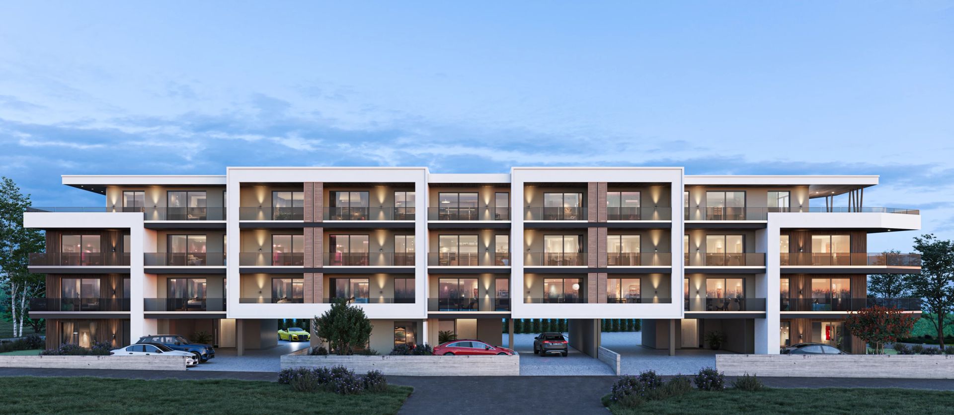 Tar Residence — suvremeni stambeni kompleks u Taru u Istri, arhitektura IVN Architecture