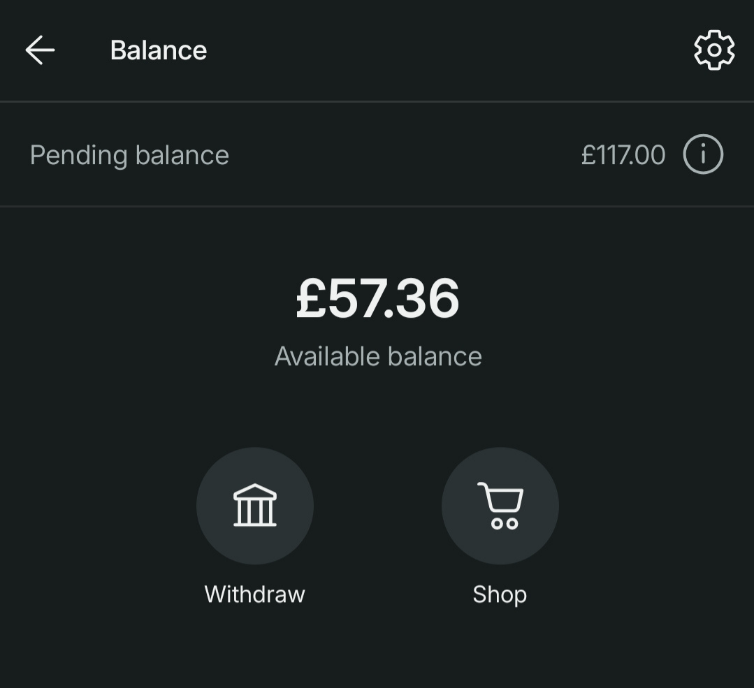 Some of our recent earnings on Vinted