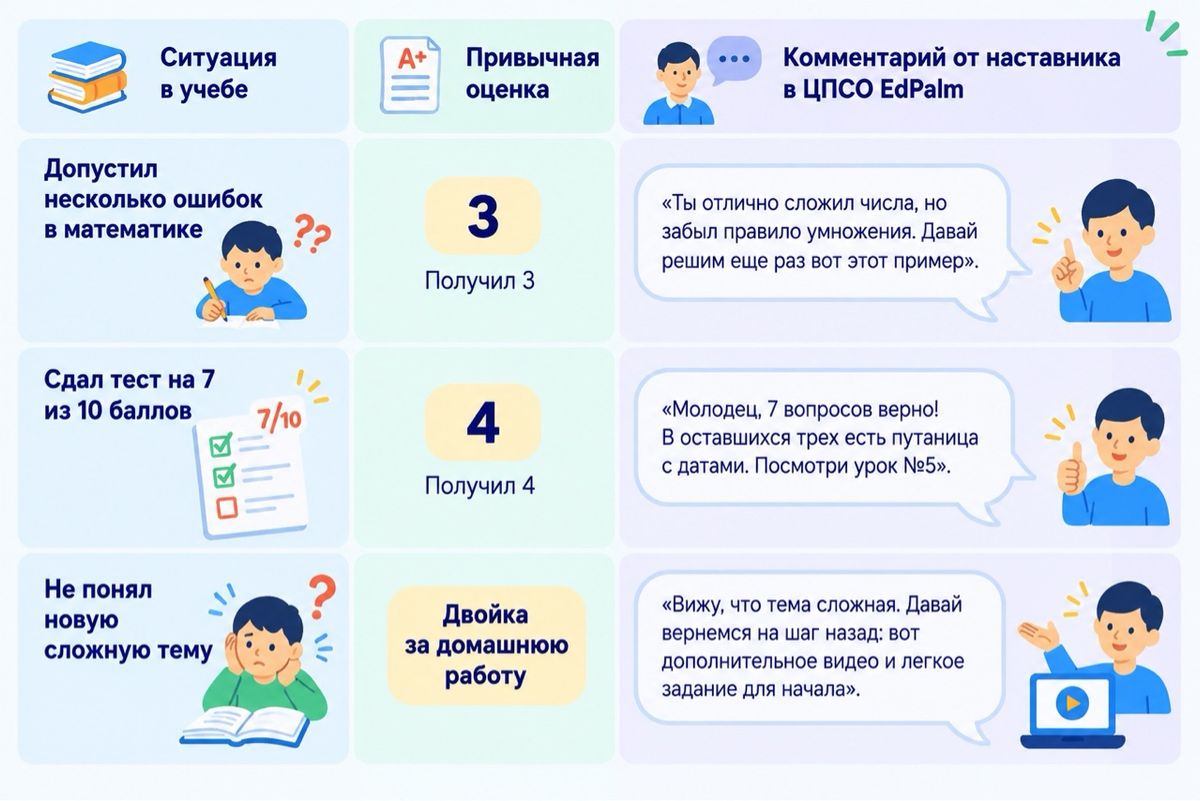 учеба в классической школе и в ЦПСО EdPalm 