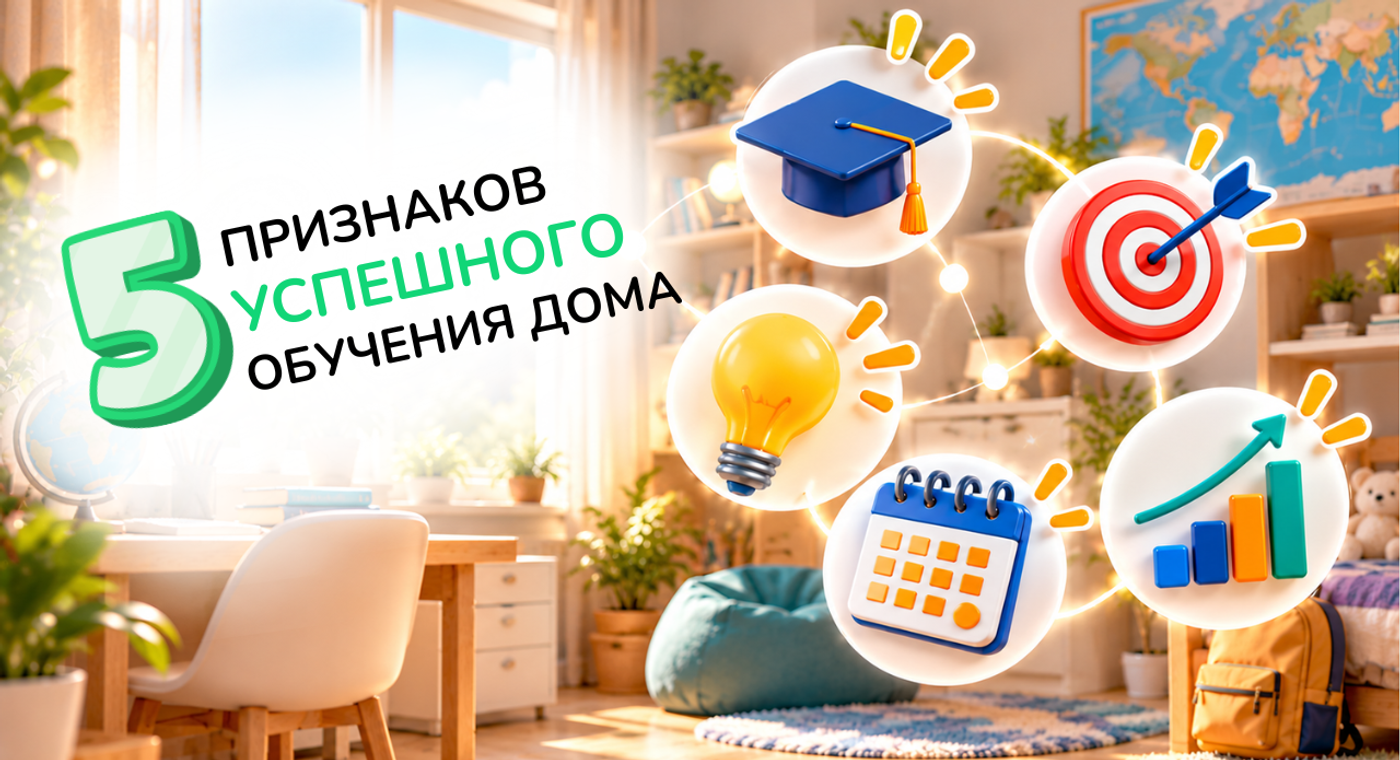 Семейное образование: 5 признаков, что ребенок учится успешно