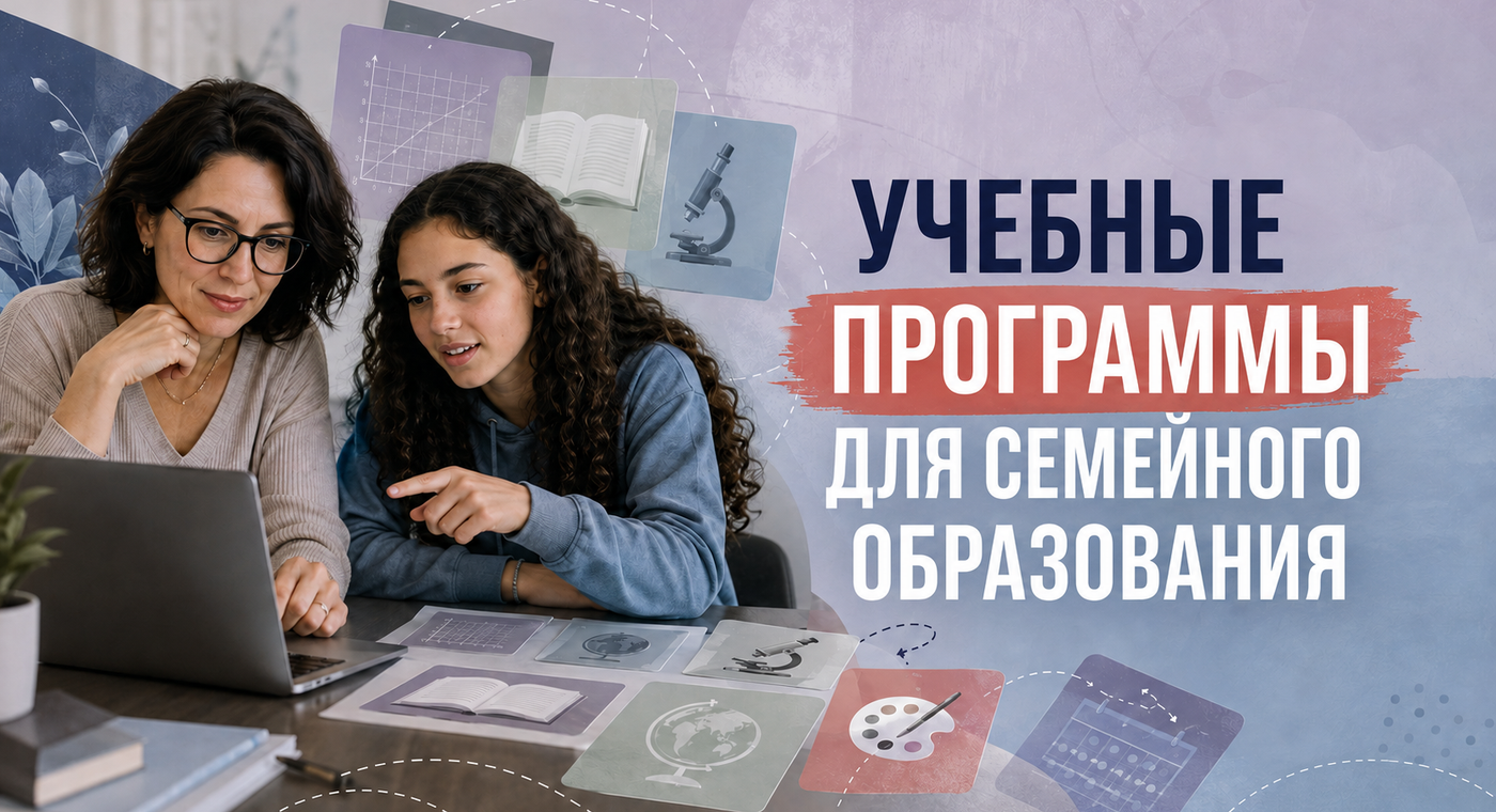 Учебные программы для семейного образования: как выбрать подходящую ребенку