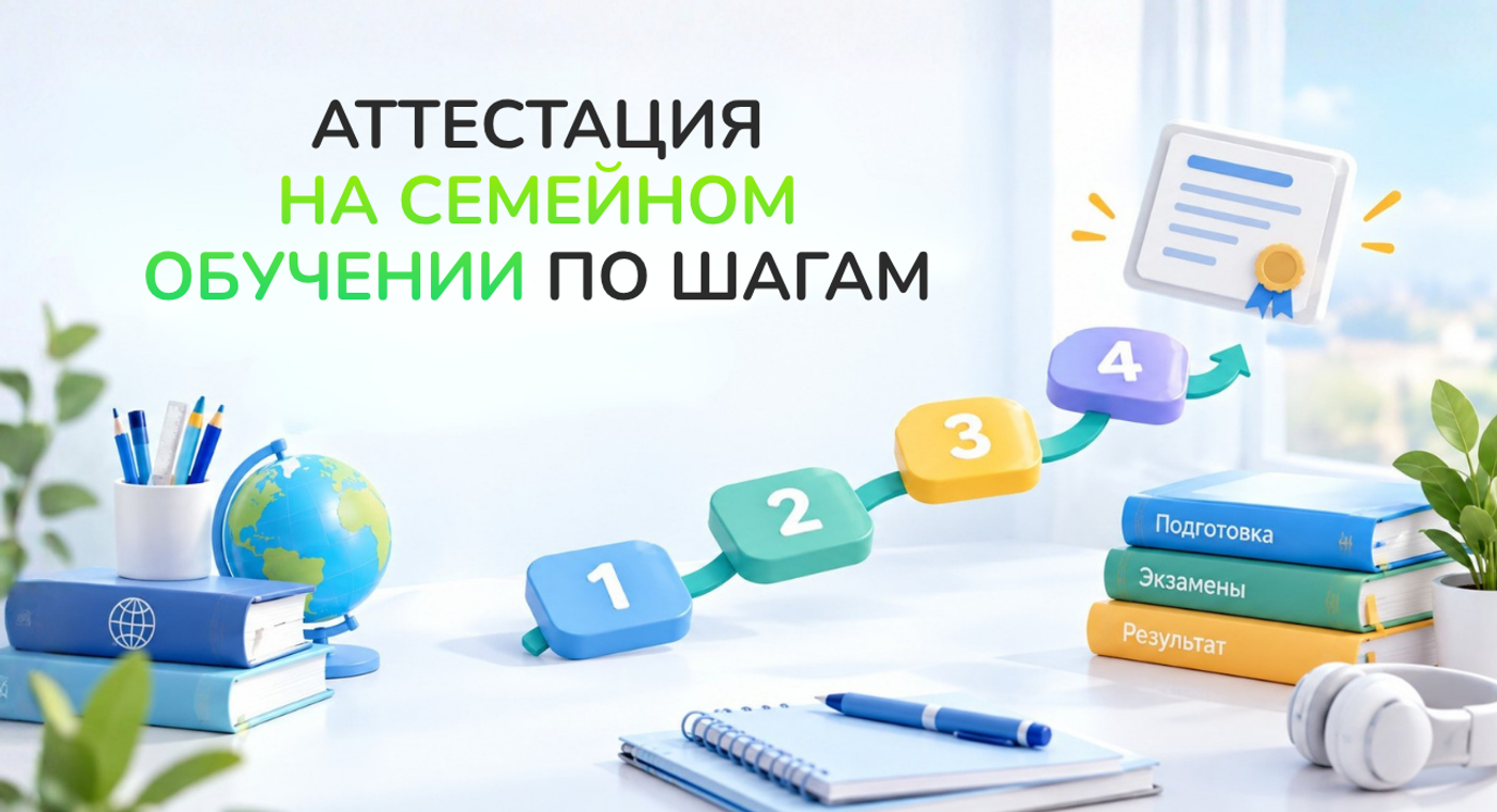 Промежуточная онлайн-аттестация. Порядок, документы и подготовка на семейном обучении
