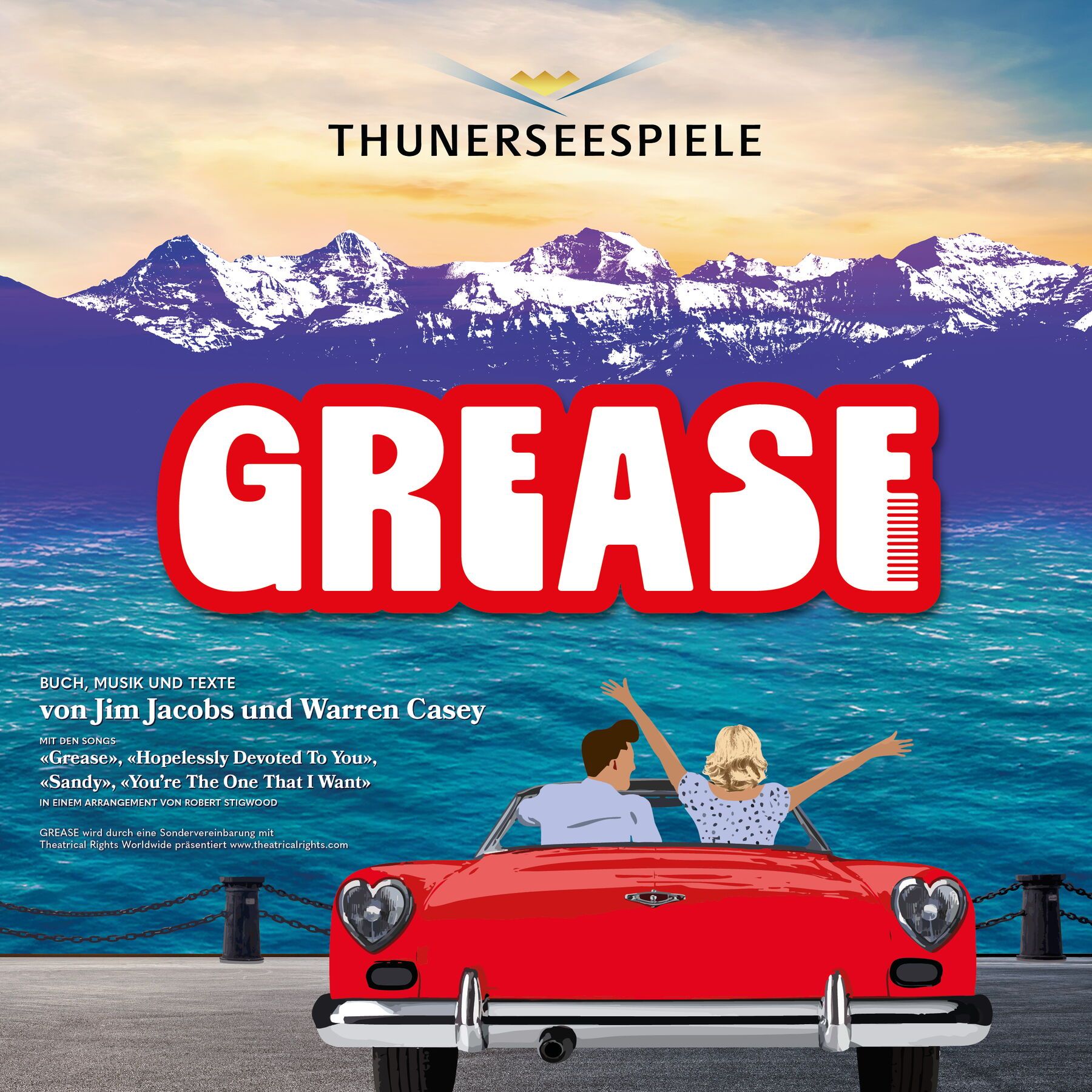 GREASE – Musical im Thunerseespiele, Thun