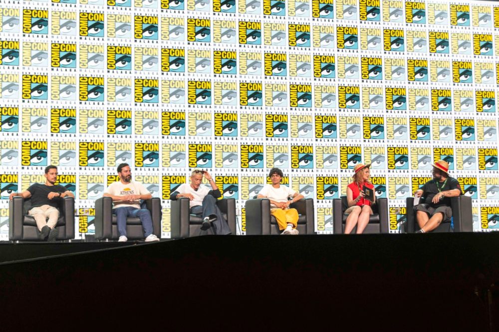 Panel de One piece en la Comiccon San Diego Malaga