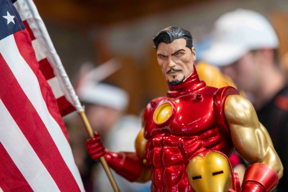 Coleccion de figuras en la comiccon san diego malaga