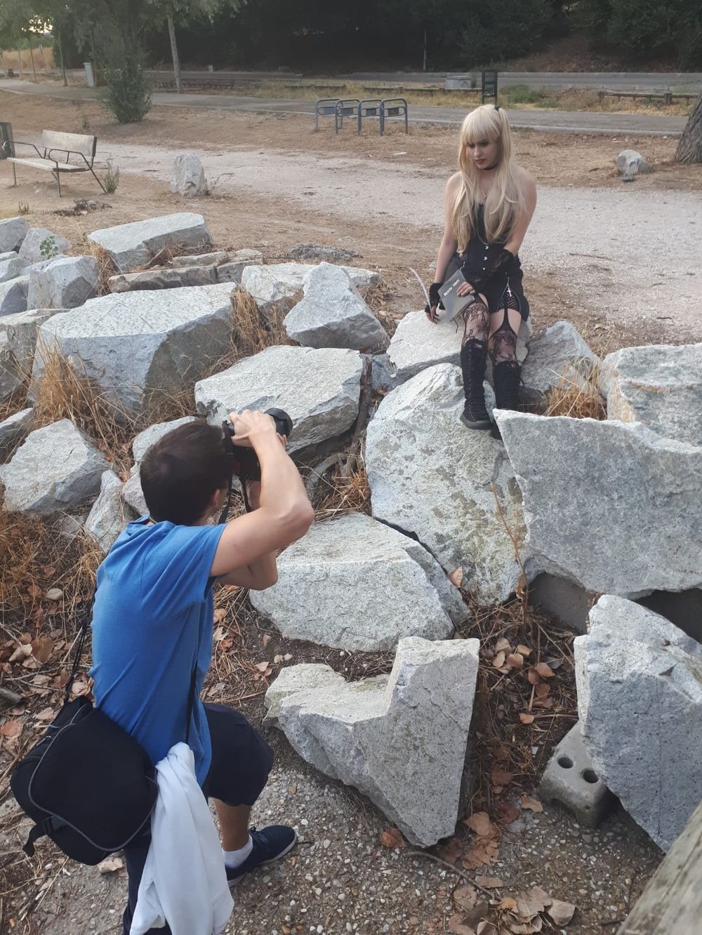 Makingof de las esion de fotos Misa 18-09-2018