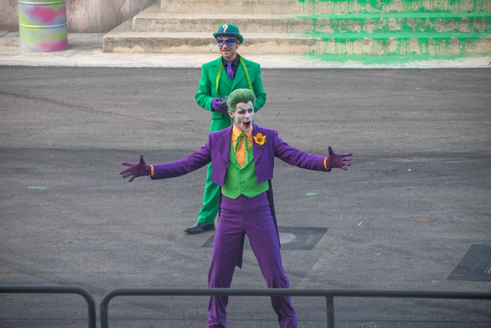 Espectaculo DC Super- Villains Stunt Show en parque warner  29-06-2026