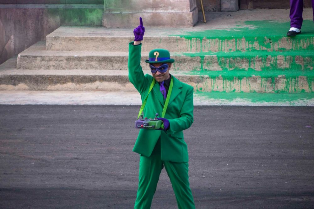 Espectaculo DC Super- Villains Stunt Show en parque warner  29-06-2026