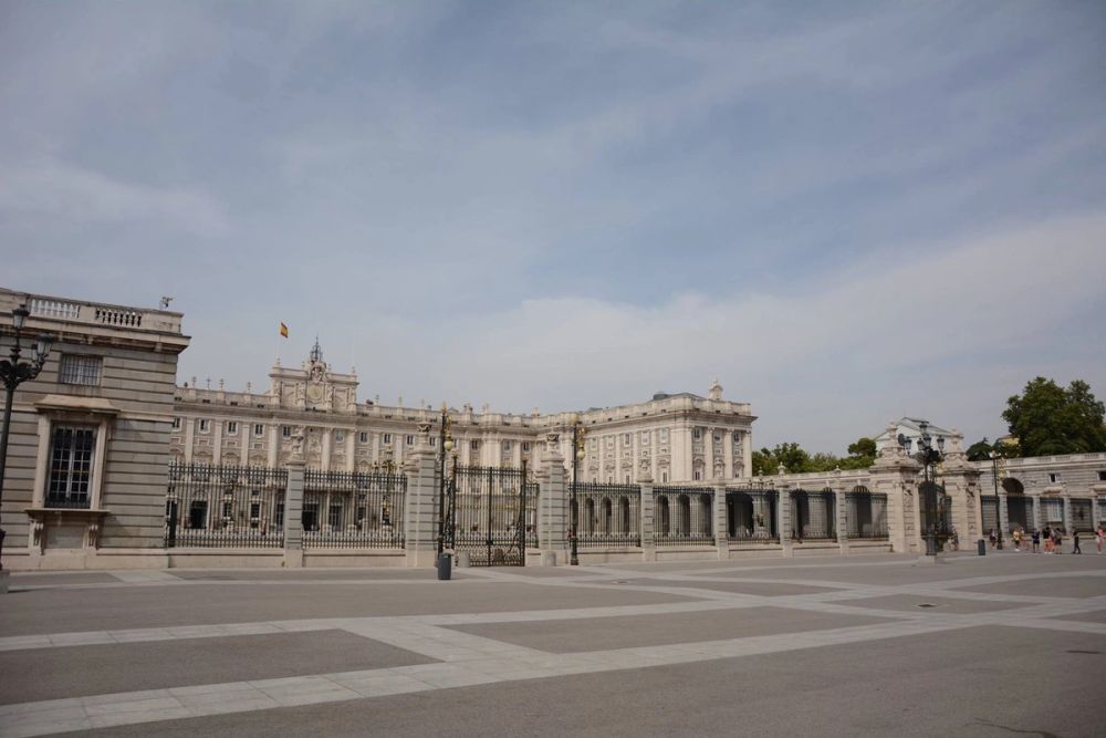 Palacio Real y catedral de la Almudena (Madrid) 15-08-2017