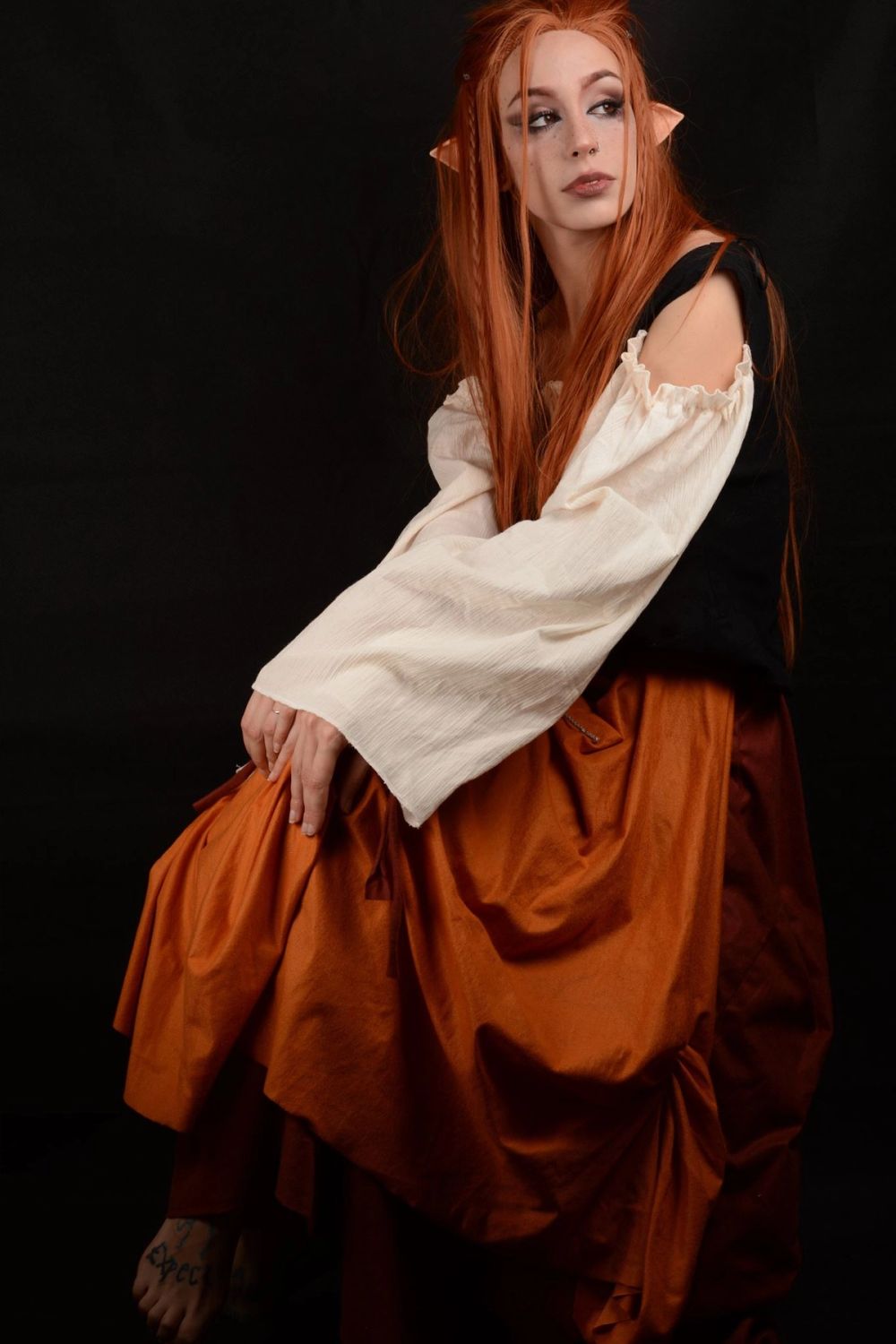 Doncella medieval elfica 07-04-2019