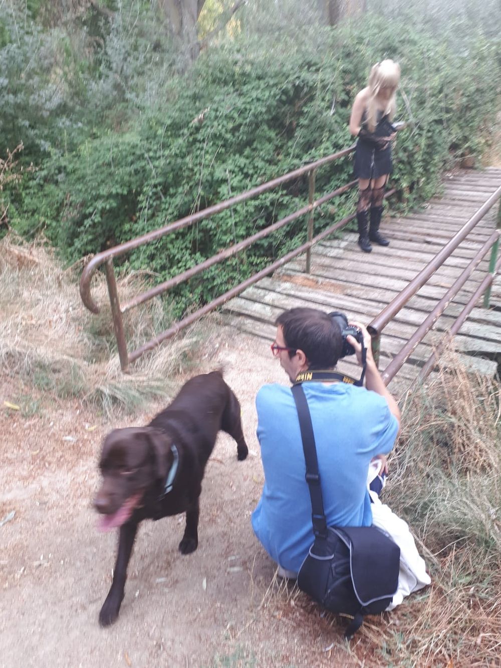 Makingof de las esion de fotos Misa 18-09-2018