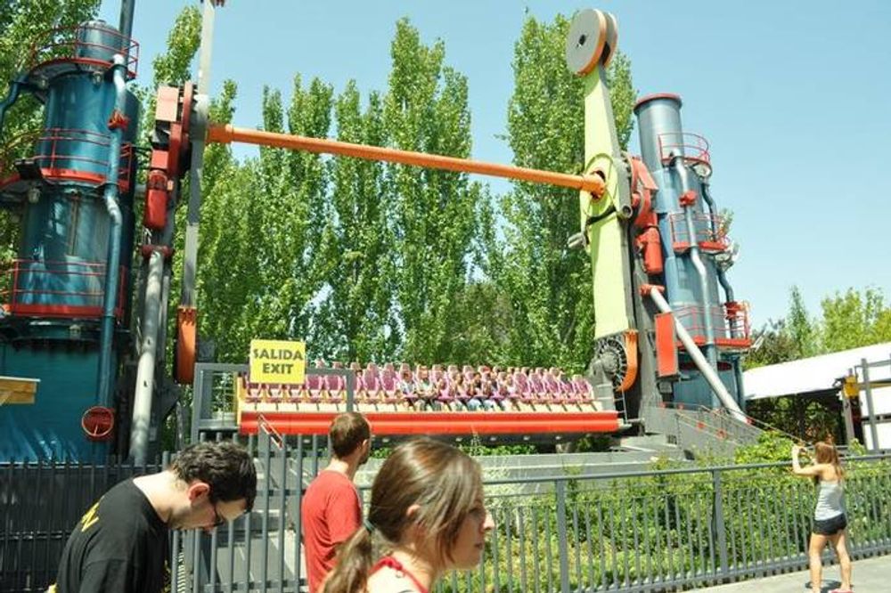 Parque de atracciones de madrid 2012