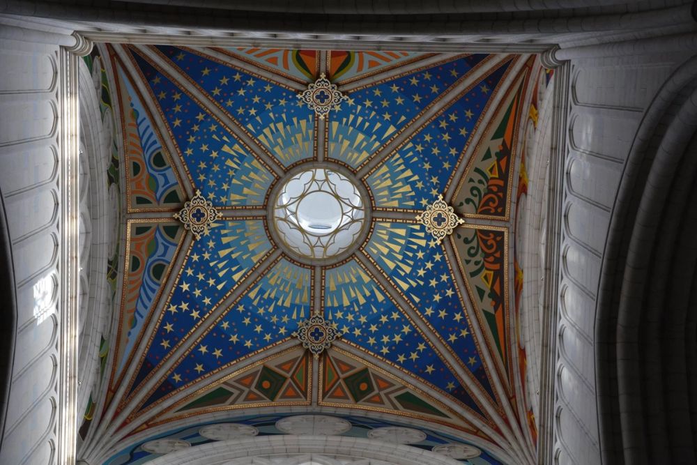 Palacio Real y catedral de la Almudena (Madrid) 15-08-2017
