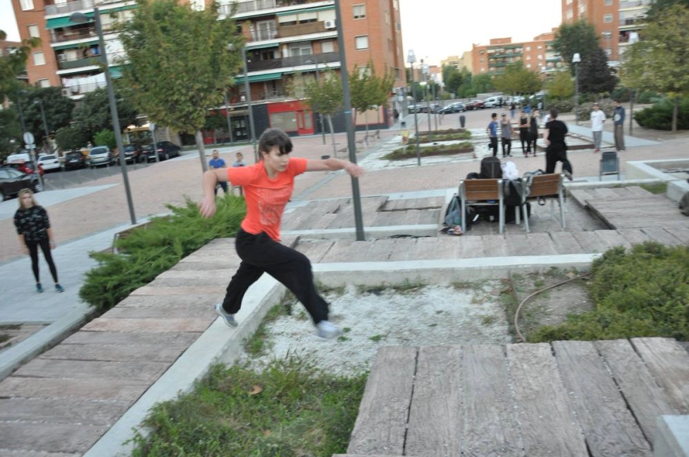 Parkour por la ciudad 14-10-2016