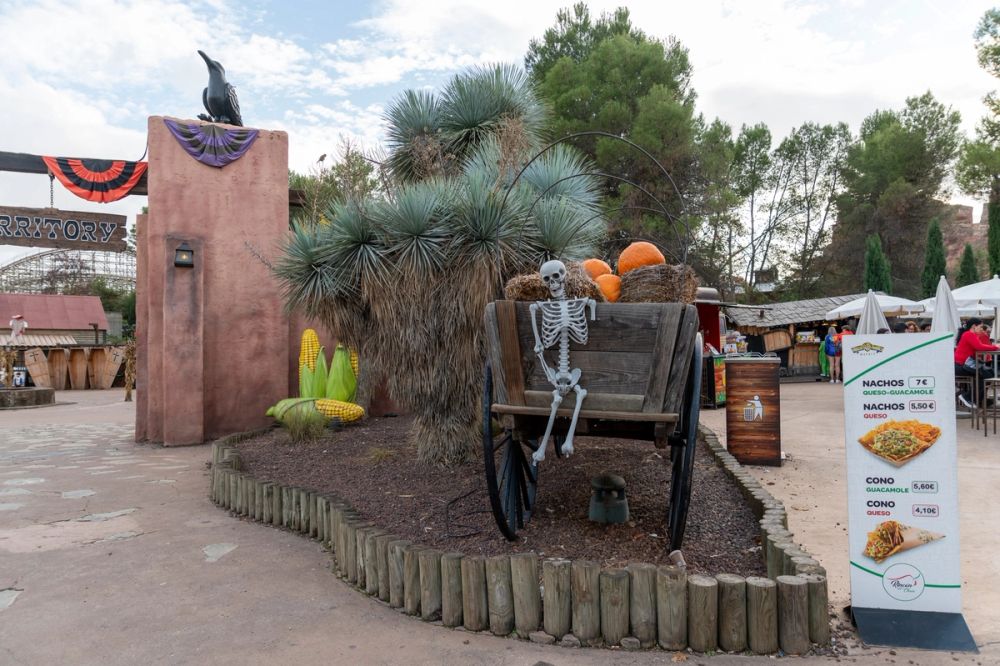Halloween en parque warner 31-10-2024