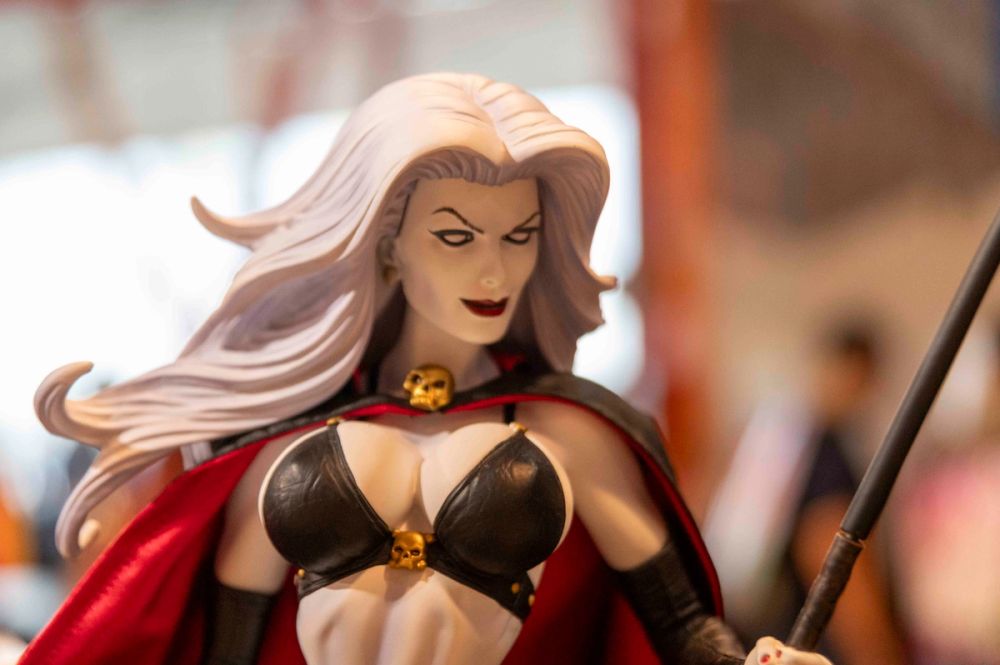 Coleccion de figuras en la comiccon san diego malaga