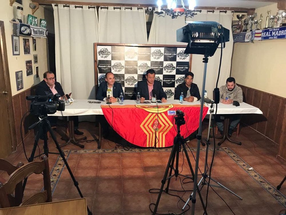 Grabando programa "la andanada del 5" temporada 2021