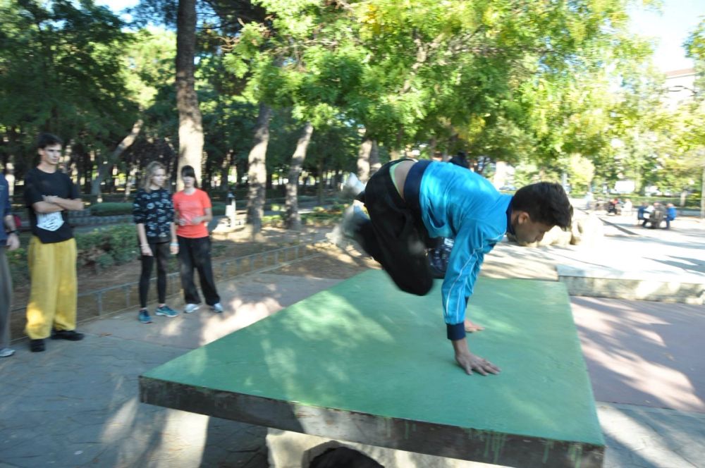 Parkour por la ciudad 14-10-2016