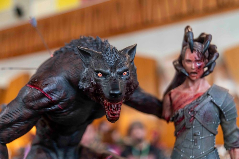 Coleccion de figuras en la comiccon san diego malaga