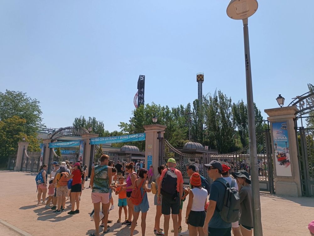 Parque de atracciones de madrid 25-07-2024