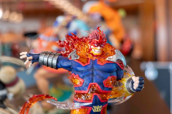 Coleccion de figuras en la comiccon san diego malaga