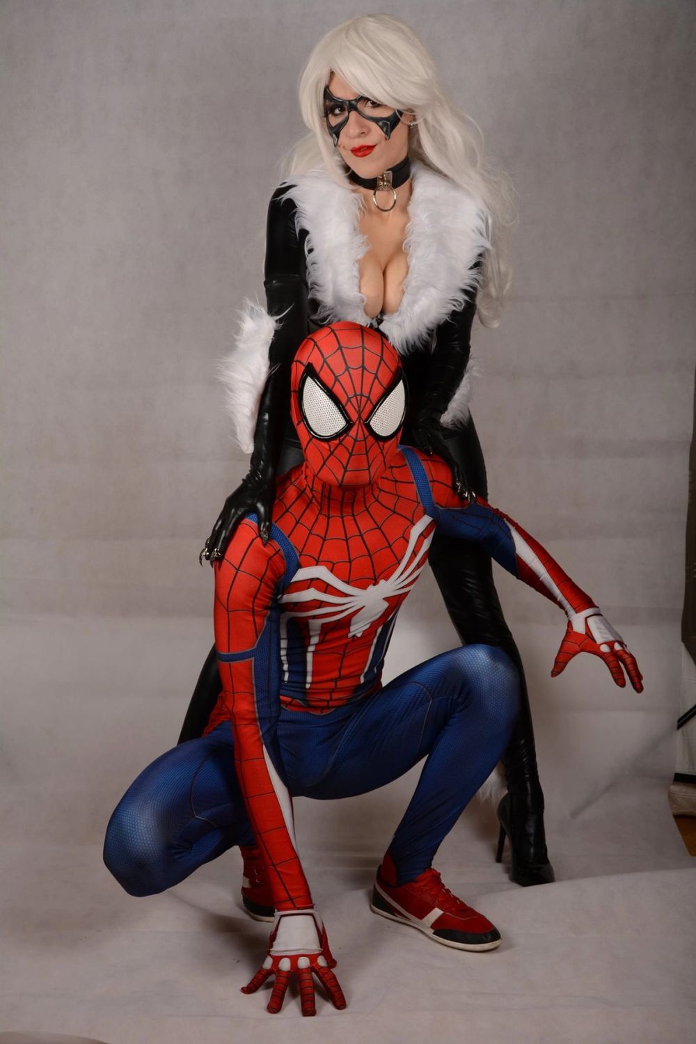 Spiderman & Black Cat Prnze y Luna 30-10-2018