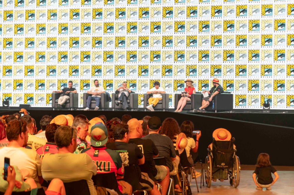 Panel de One piece en la Comiccon San Diego Malaga