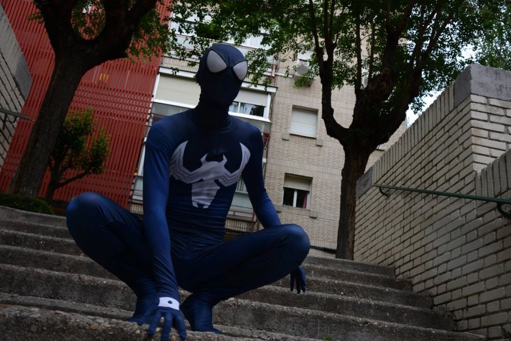 Spiderman black Blue Prnze 2017