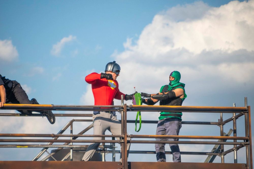 Espectaculo DC Super- Villains Stunt Show en parque warner  29-06-2026