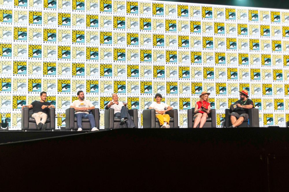 Panel de One piece en la Comiccon San Diego Malaga