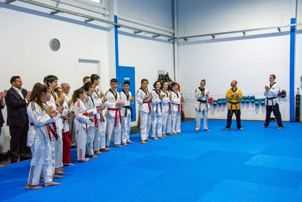 Inauguracion de la nueva sala Municipal de Taekwondo (Leganes) 27-09-2019