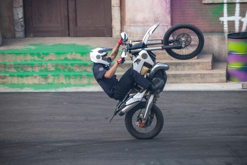 Espectaculo DC Super- Villains Stunt Show en parque warner  29-06-2026
